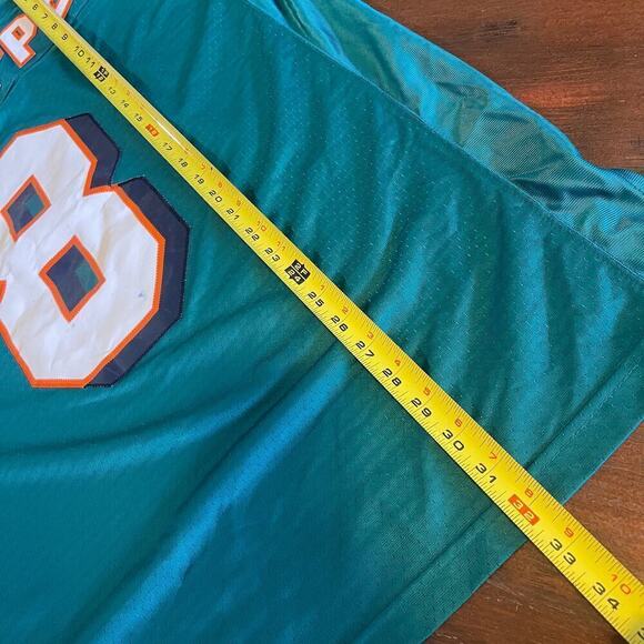 Vintage REEBOK Miami Dolphins Daunte Culpepper NFL Jersey Men's Large - Picture 9 of 9